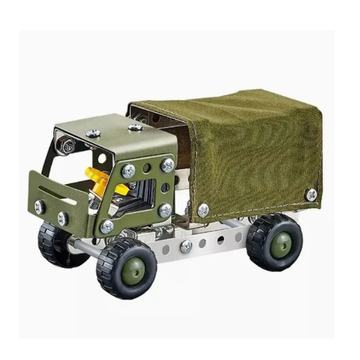 Set Construcción Armable Camión Militar 125pz 55617 OEM