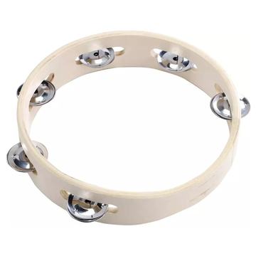 Pandero Madera 8 Pulgadas Sonajas Metal DBG410 Hendrix