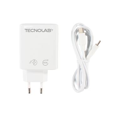 Cargador Ultra Rápido 65W QC 3.0 USB-C a C TL716 Tecnolab Tecnolab