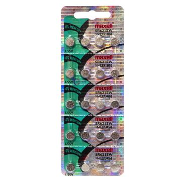 Pack 20 Pilas SR621SW (364) 1.55v Maxell Tipo Botón Holograma Maxell