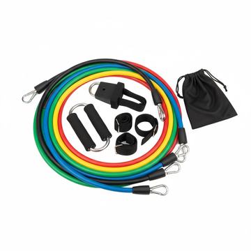 Set De 5 Bandas Elásticas Tubulares Infitness 100lb IN0011 Infitness