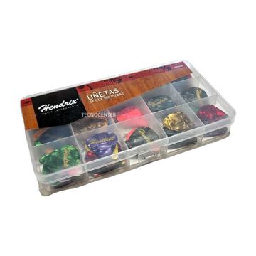 Pack 180 Uñetas Para Guitarra Hendrix HX0039 Hendrix