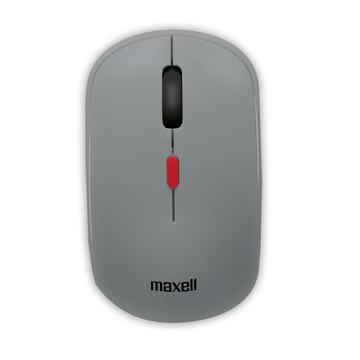 Mouse Inalámbrico Ergonómico 1600 DPI MOWL-100 Maxell Gris Maxell