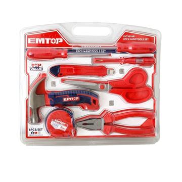 Pack de 8 Herramientas Manuales EHTS01080 EMTOP Emtop