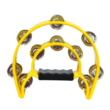 Pandero Musical Media Luna Hendrix Amarillo 20x20 cm Hendrix