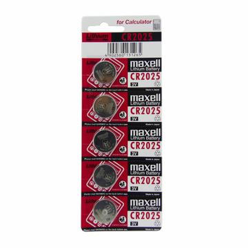 Pack 5 Pilas Cr 2025 Maxell Lithium Maxell