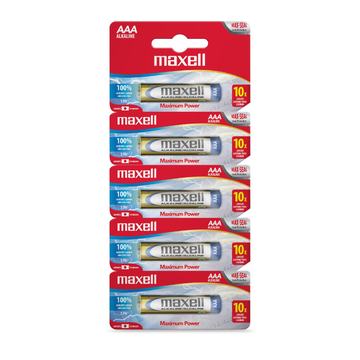 Pack 5 Pilas Alcalinas Aaa Maxell Maxell