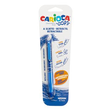 Bolígrafo Borrable Retráctil Carioca Oops Azul 0,7 mm Por Mayor Carioca