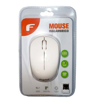 Mouse Inalámbrico Fujitel Blanco Fujitel