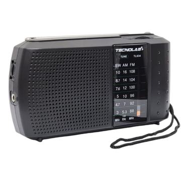 Radio Portátil de Bolsillo Tecnolab AM/FM/SW TL634 Tecnolab