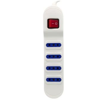 Alargador Eléctrico Philco XT53 3 Mts 4 Pos Blanco Philco