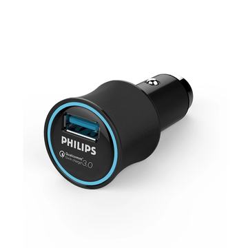 Cargador para Auto Ultrarrápido QC 3.0 18w Philips Philips