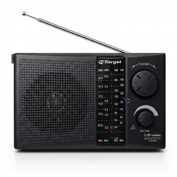 Radio Portátil BT Target TT-CF18BT 4 Bandas USB SD Recargable Target