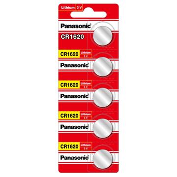 Pack 5 Pilas Panasonic Botón Litio Cr1216 3V Panasonic