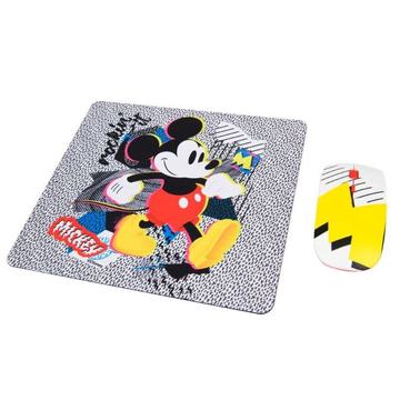 Kit Mouse Inalambrico y Mouse Pad Mickey 1 Disney