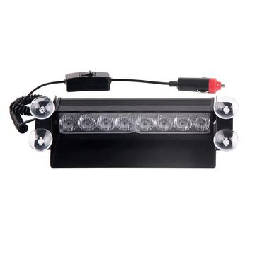 Baliza Led Estroboscópica Parabrisas Azul y Rojo OEM