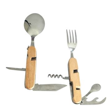Set de Cubiertos Separables para Camping 7 Funciones 16373 OEM