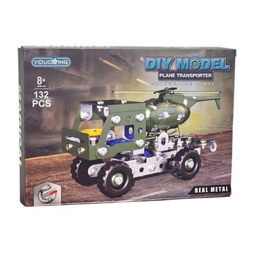 Set Construcción Camión transportador Helicópter 132pz 55728 OEM