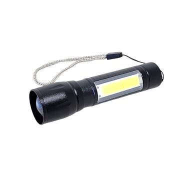 Linterna Led Recargable Zoom COB + XPE PM401 OEM