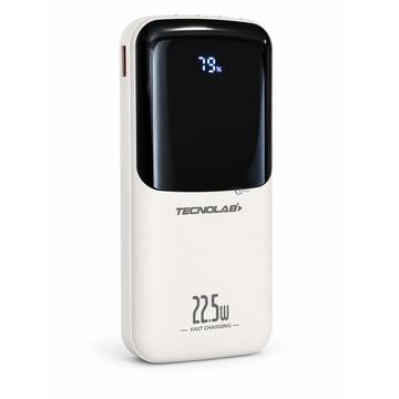 Power Bank Tecnolab TL780W 15.000 mAh 22,5 W Blanco