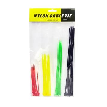Pack 40 Amarra Cable Plasticas de 10, 15, 20 y 25Cm Generico