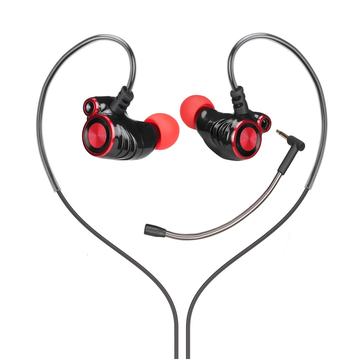 Audifono Gamer Hp In Ear Dhe-7002 Mic HP