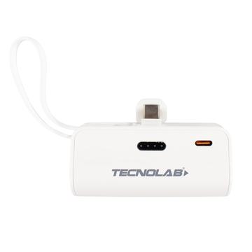 Powerbank 10000mAh 20W Tipo C y LNTG TL778W Blanco Tecnolab