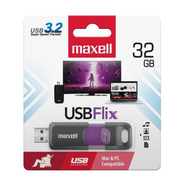 Pendrive 32GB Maxell USBFlix 3.2 Maxell