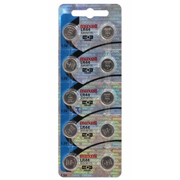 Pack 10 Pilas LR44 AG13 A76 Maxell Holograma Maxell