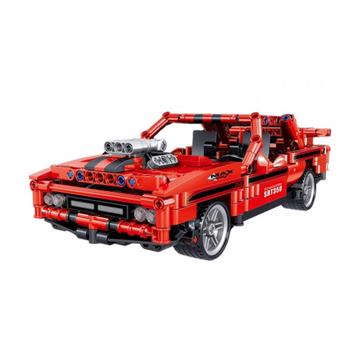 Set Bloques Armables Auto Deportivo Rojo 627 Pzas DBG1445 Dblue
