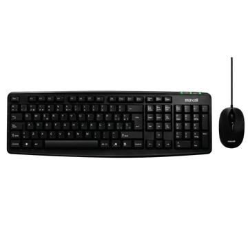 Kit Combo Teclado y Mouse USB Maxell WRKBC-10 Maxell